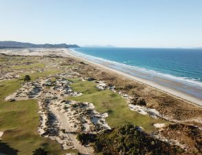 Tara Iti 6th Aerial Fairway